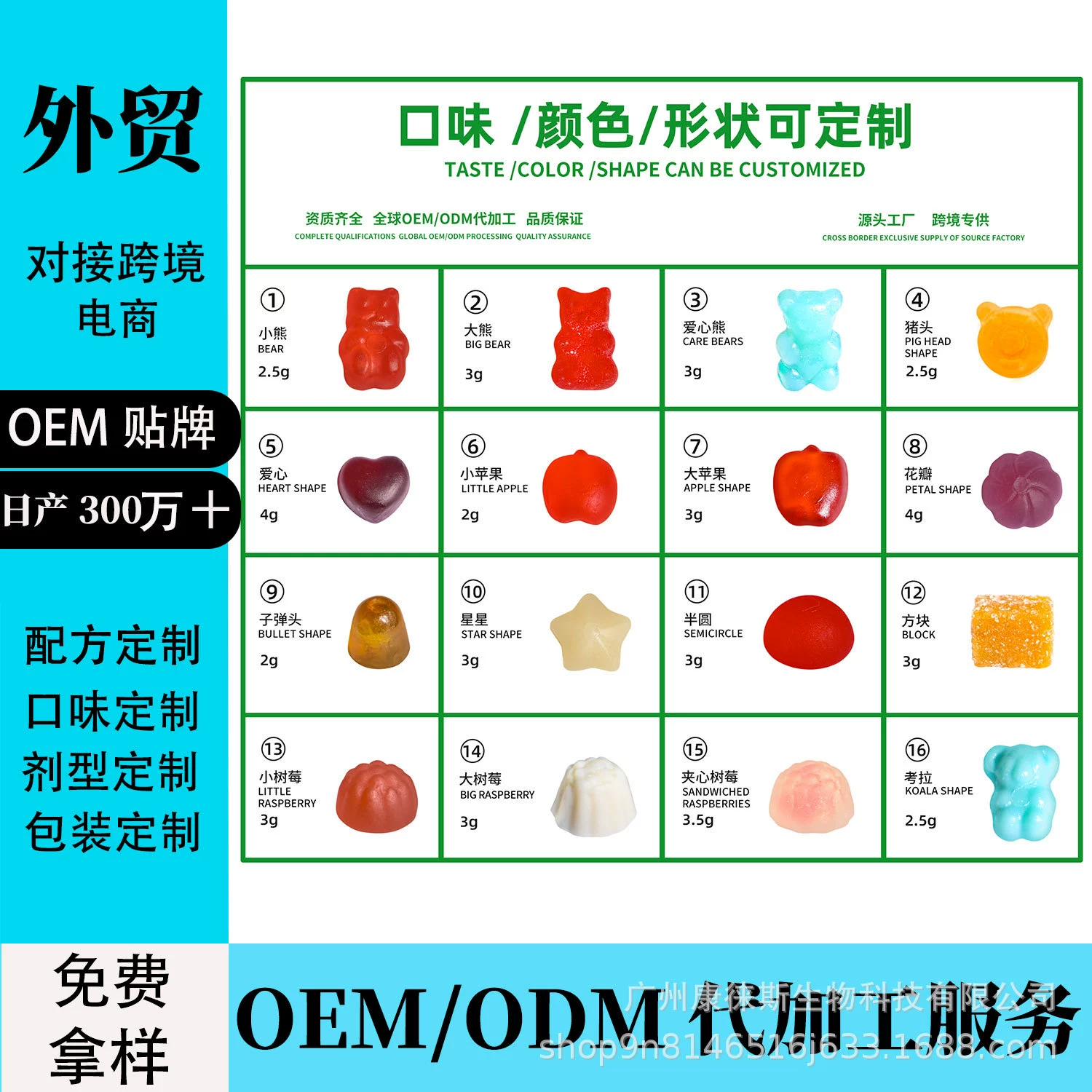Капсулы для трансграничной торговли в наличии, различные OEM-производители, Guangzhou Kanglais Biotechnology Co., Ltd.