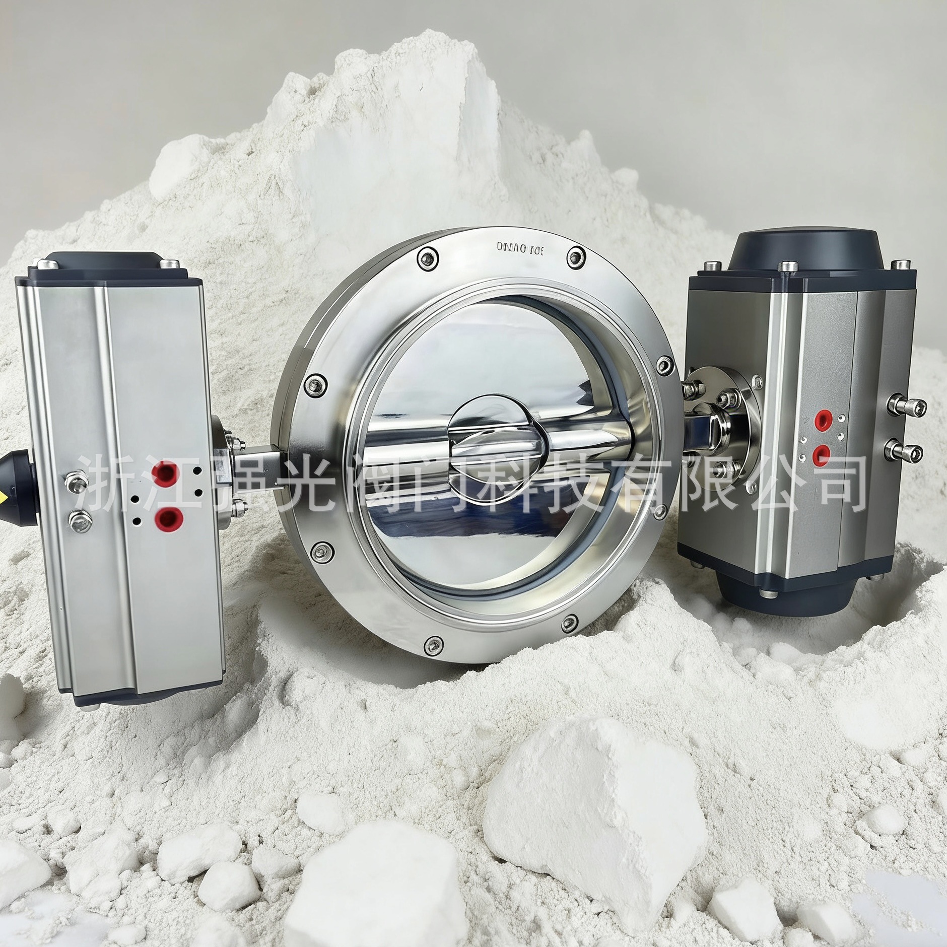 卫生级双转子计量阀，快装，卡箍式，焊接，制药不锈钢304/316L