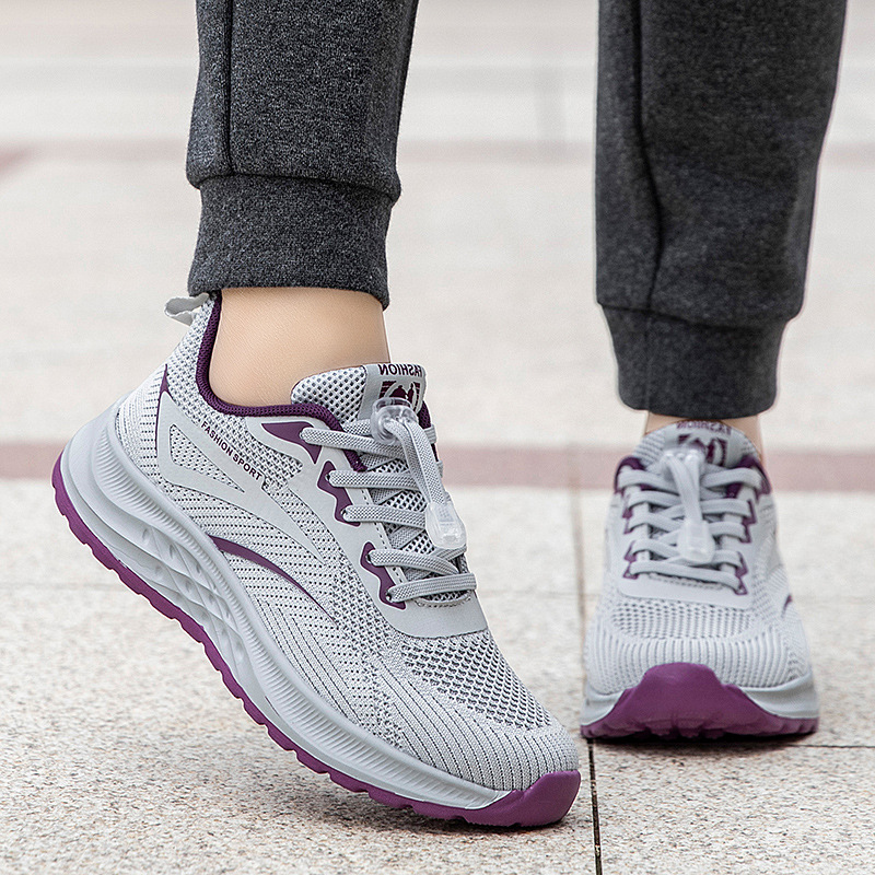 Otoño y invierno cómodos zapatos casuales para caminar, zapatos de madres de moda, zapatos transpirables, zapatos para personas mayores, zapatos deportivos para hombres image 3