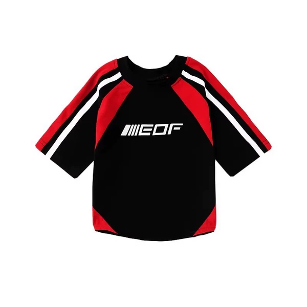 EOF black and red short sleeves