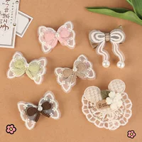 Yiwu аксессуары новый мультфильм сетчатая пряжа жемчуг бант медведя детские колготки декоративные аксессуары