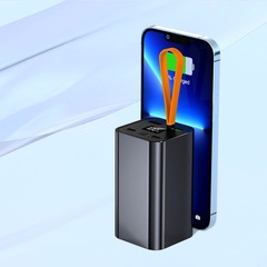 トランスアクションPD22.5Wノートパソコン用メタルモバイルバッテリー、双方向急速充電、20000mAh、フラッシュ充電