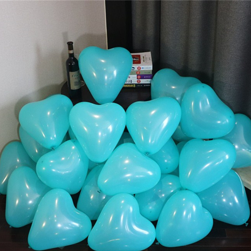Celebridad en línea macarón globo gemas amor rojo en forma de corazón boda confesión de cumpleaños decoración de globo escenario de fiesta en el hogar