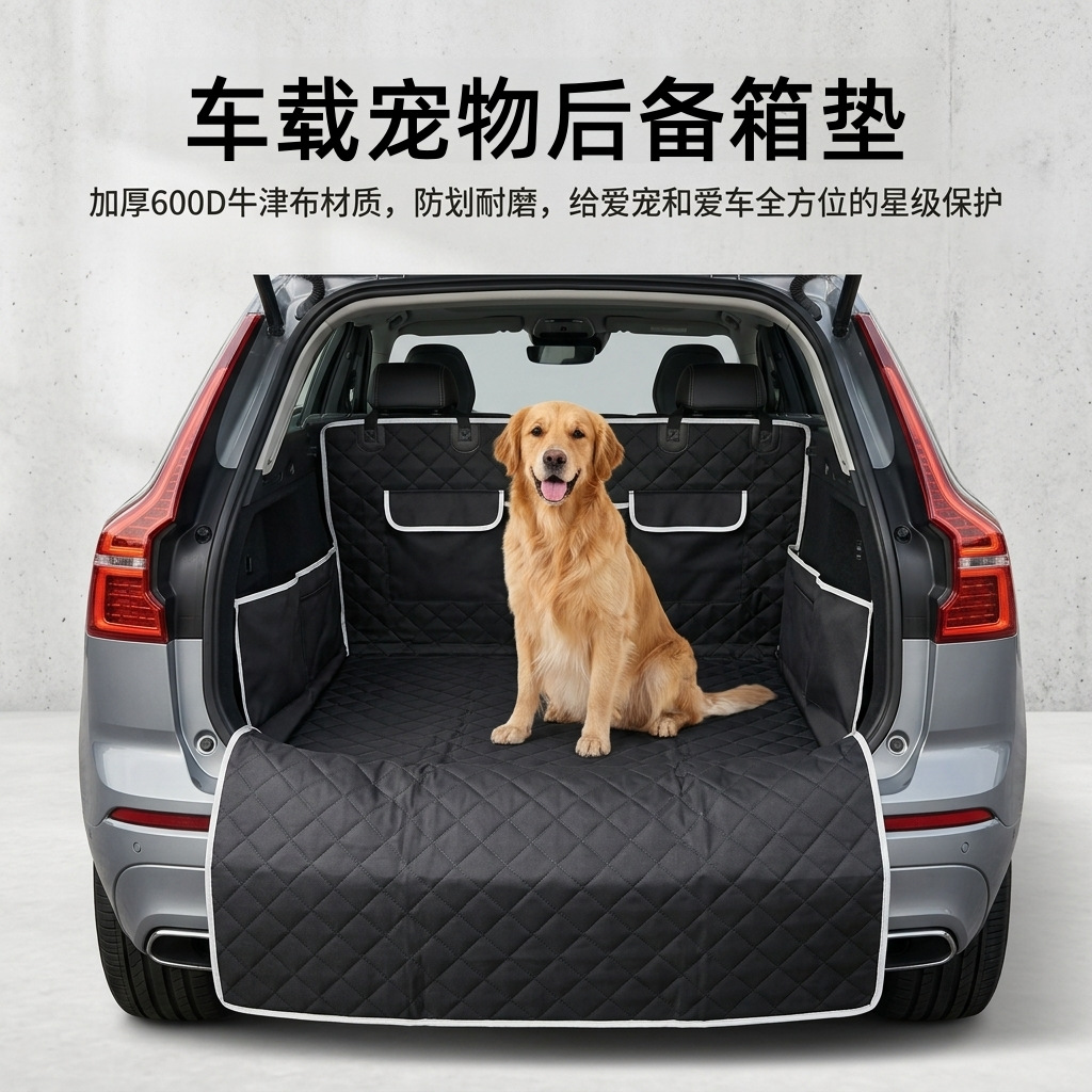 Cross-Border Direct Supply of Car Pet Mats for the Trunk, Portable Storage, Moisture-Proof, Cold-Proof, Dust-Proof, and Dirt-Proof Pet Mats