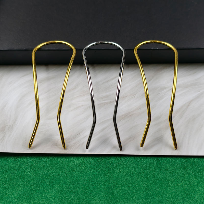 Ancient Style U-Shaped Plated Long Arched Metal Hairpin DIY Ming-Style Hanfu Hairpin Hair Accessory DIY Hanfu Hair Accessory Parts Ancient Style U-Shaped Plated Long Arched Metal Hairpin DIY Ming-Style Hanfu Hairpin Hair Accessory DIY Hanfu Hair Accessory Parts