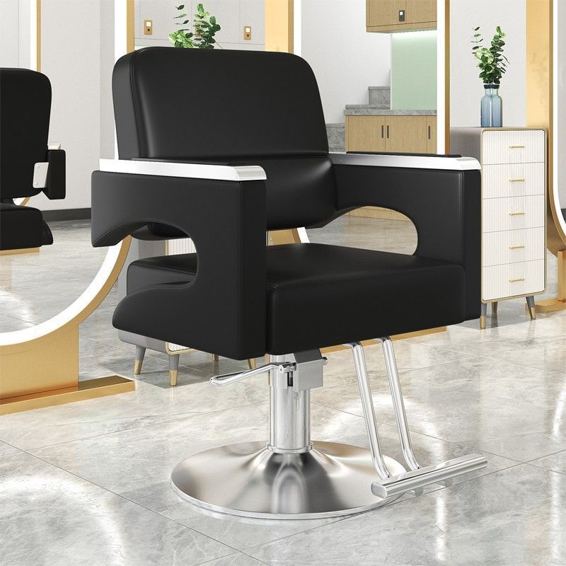 Barbería red salón especial silla de corte de pelo silla de corte de pelo red salón de peluquería silla de elevación