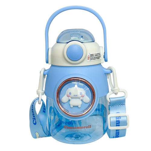 Tritan Kuromi water cup, cute and good-looking summer plastic cup for girls, new portable children's straw cup
