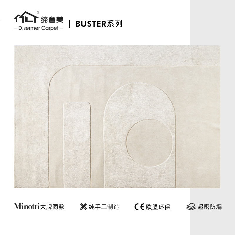 Alfombra hecha a mano para sala de estar, alfombra de fibra ecológica gruesa para mesa de centro, directamente de fábrica, alfombra para dormitorio, cobertura completa de gran área, personalizable.