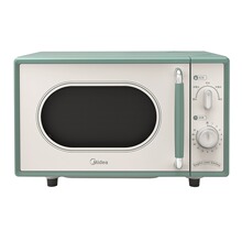 美的变频平板微波炉家用小滋味奶油风小型复古正品M1G1