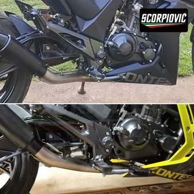 Motorcycle exhaust pipe: Zongshen Qidian Zt125 U1 G1