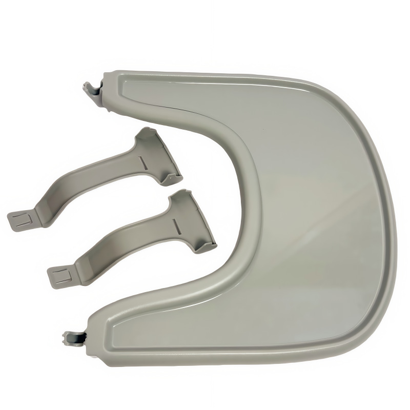 子供の食事椅子の大きいサイズの光沢のある食事の皿は囲いの金の宝の椅子の子供の成長の椅子の食事の皿を免除して防護の柵の金を免除します。