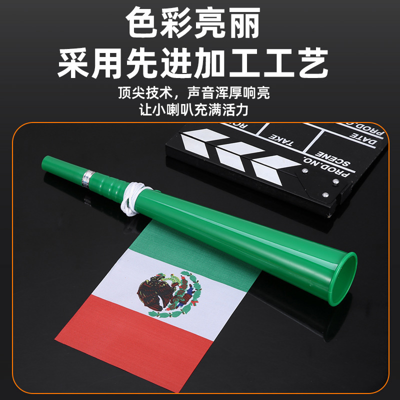 Juguetes de vítores, cuernos de fútbol, cuernos de concierto, cuernos de fans, cuernos deportivos, regalos de jardín de infantes al por mayor