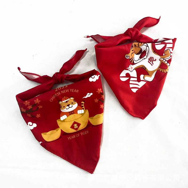 Изображение изготовления Pet нагрудник трансграничной Амазонки эксклюзивный Pet нагрудник собака шарф завод прямых продаж