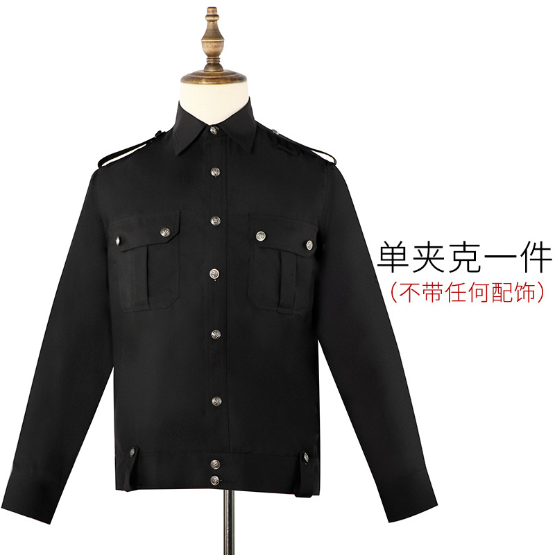 액세서리가없는 긴 소매