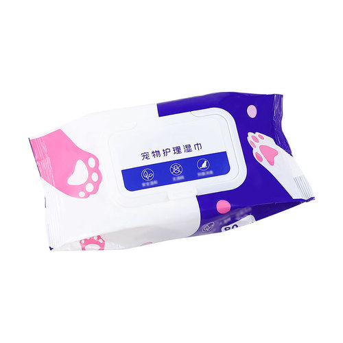 80-packs Pet Wet Wipes for Dogs and Cats, Cleaning and Tear Stain Removal, Wet Wipes for Pets