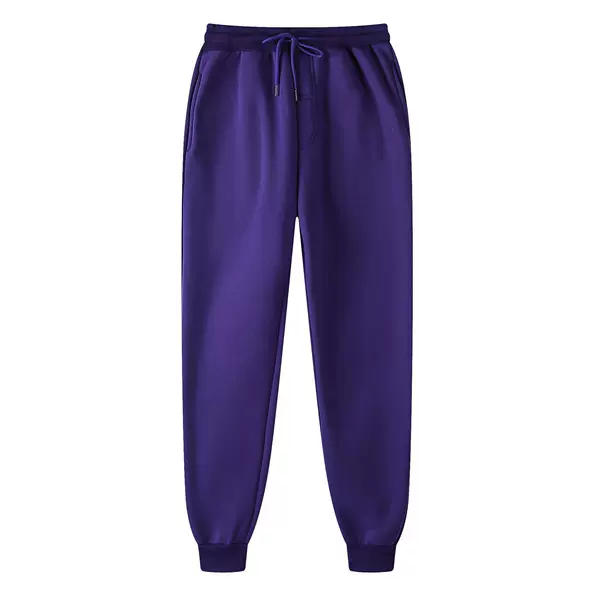 Purple trousers