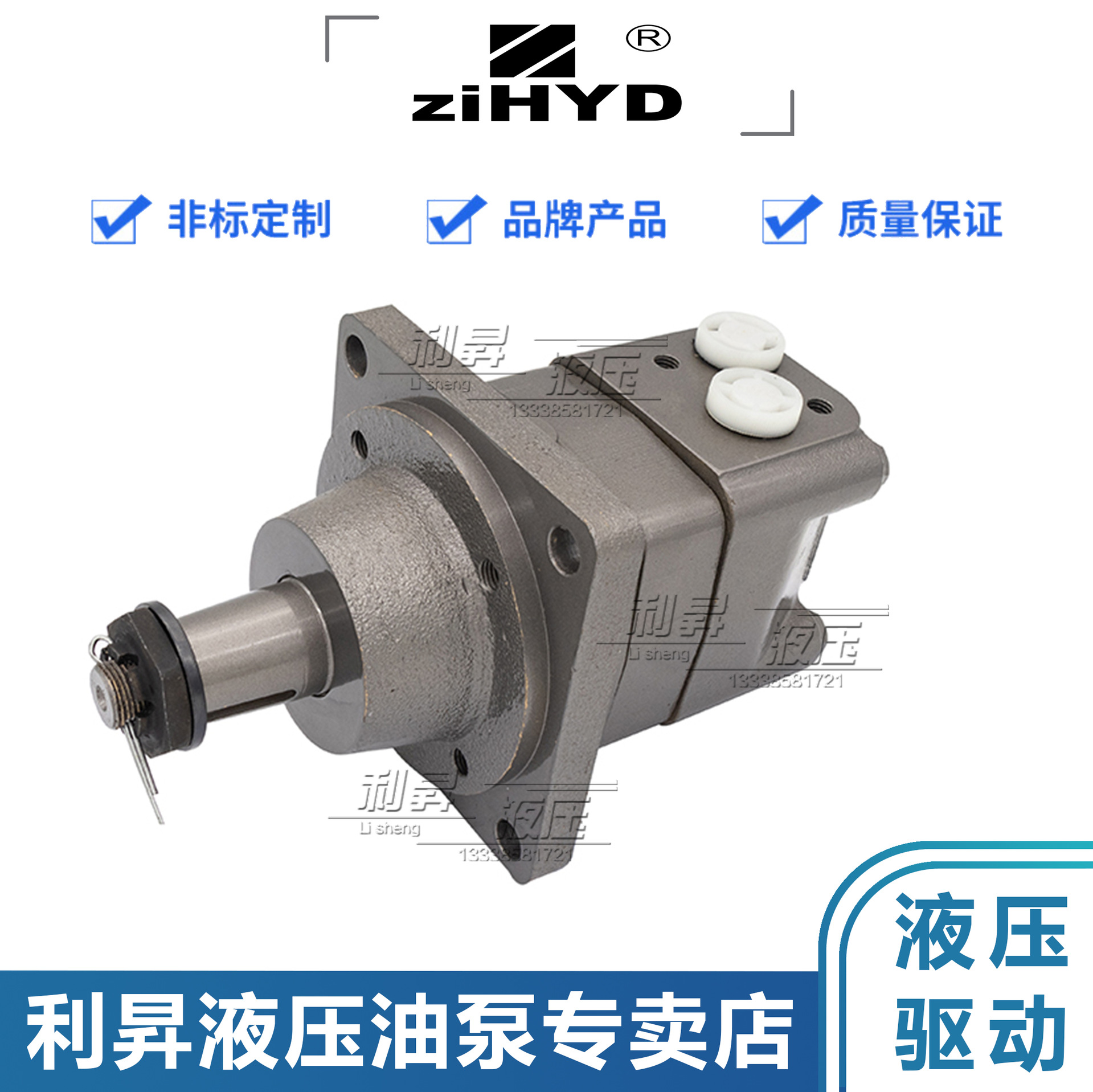 BM3Y型端面配油摆线液压马达泵BM3Y-80/100/125/160/200/250/315