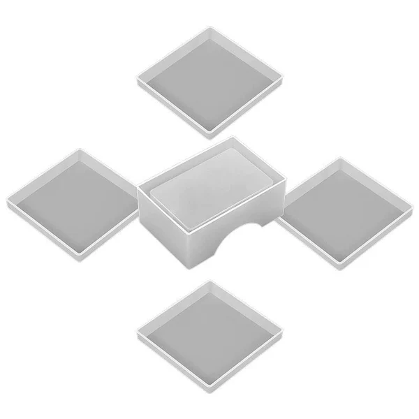 Square set, box, 4 pieces, 1 pieces