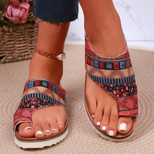 大码女鞋跨境女士拖鞋夏季凉拖新款平底夹趾女鞋沙滩女外穿人字拖