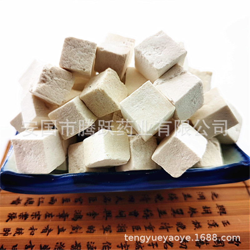 Dried Poria Fu Ling Cubes 1000g Anhui Sourced TCM Herbal Ingredient for Decoctions and Soups overview