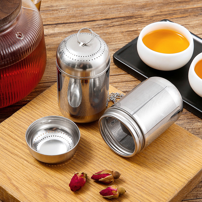 厚いステンレス茶漏れ万能茶フィルター保温コップ茶フィルタ茶葉フィルタ茶水茶倉分離泡茶器|undefined