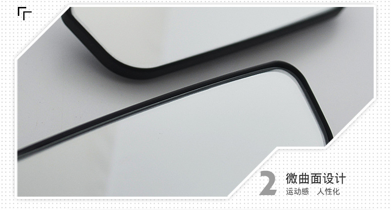 3r rearview mirror small round mirror car mirror auxiliary mirror HD car blind spot mirror curved mirror large field of view