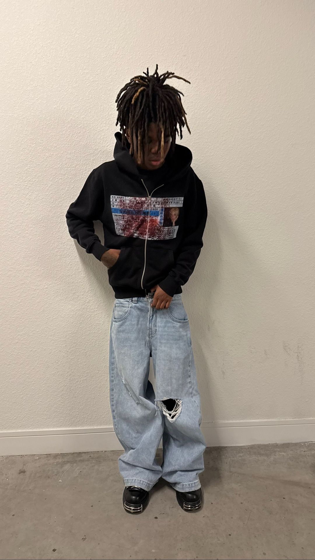 Felpa con zip da uomo rétro personalizzata con stampa_voghion.com