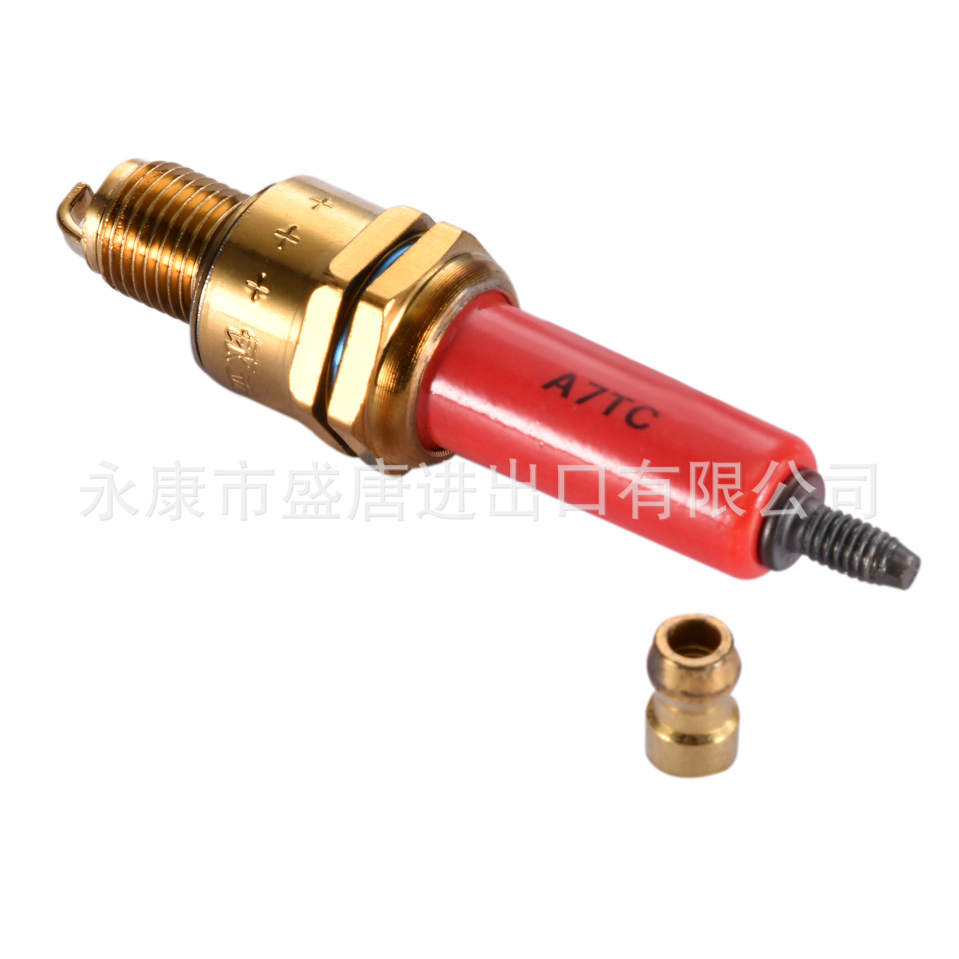 A7Tc Spark Plug Red Liu.M.W Liu.M.W Ignition Plug Engine Replacement Atv Electric Scooter