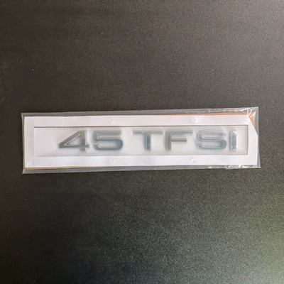 rear emblem, including the 45 TFSI and – Car logo - abs-45-tfsi-bright-silver