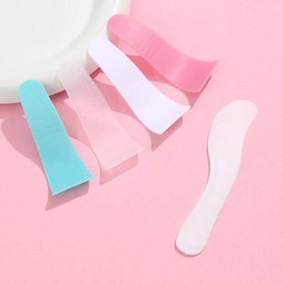 Facial Mask Scoop, Hair Removal Cream Scraper, Plastic Curved Beauty Tool, Hair Removal Scraper, Special Spoon Wholesale