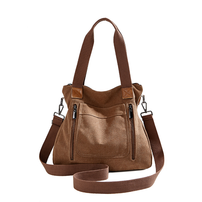 Bolso de invierno de mujer nuevo versátil bolso de mano de gran capacidad bolso de lona de mujer bolso de hombro de mujer bolso de mujer