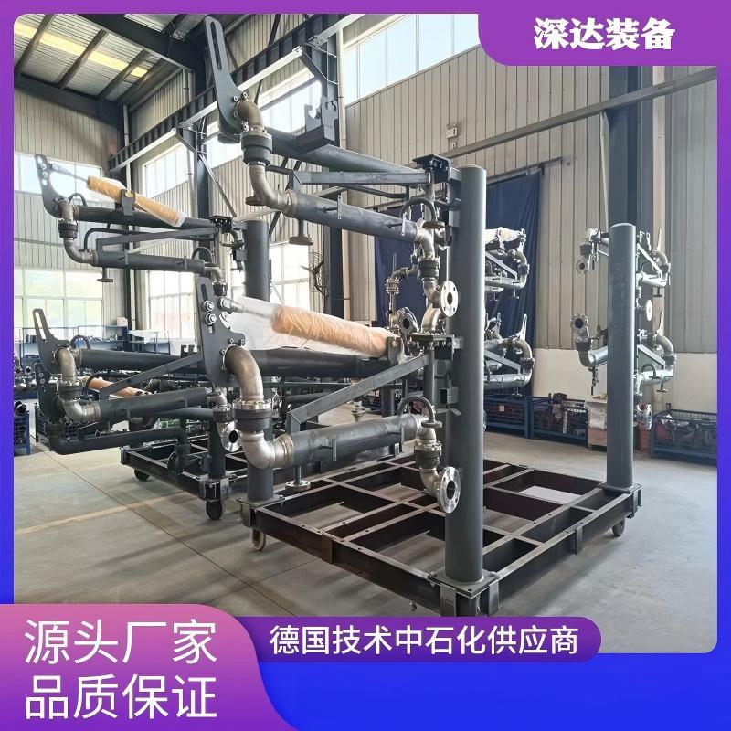 lng卸车鹤管液化天然气流体卸车臂可带定量装车系统设备