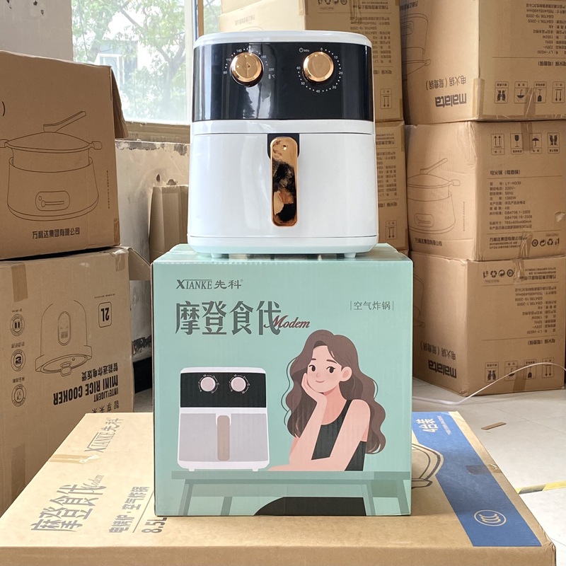 新款先科空气炸锅摩登食代空气炸锅8.5L大容量家用电炸锅礼品批发|undefined