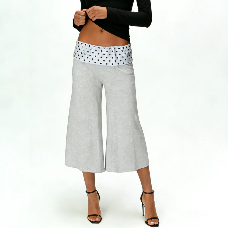 2026 Cross-Border European and American Summer New Women's Casual Cuffed Pants, Fashionable Cropped Capri Pants for Women 2026 Cross-Border European and American Summer New Women's Casual Cuffed Pants, Fashionable Cropped Capri Pants for Women