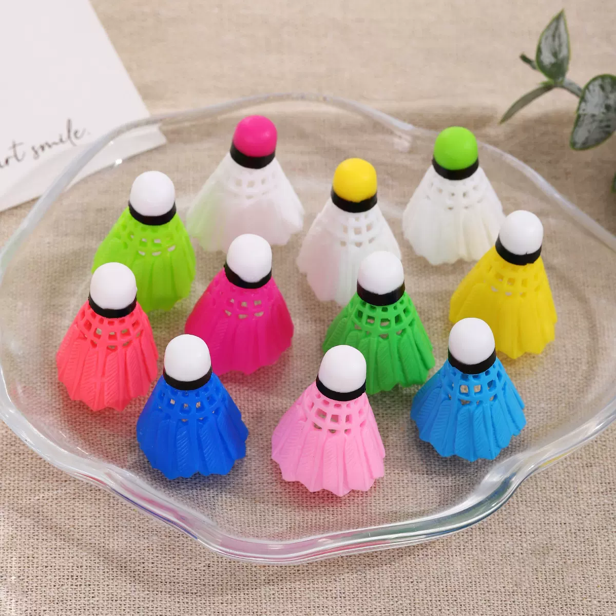 仿真羽毛球模型创意可爱高颜值包包毛绒挂件装饰少女心钥匙扣挂饰