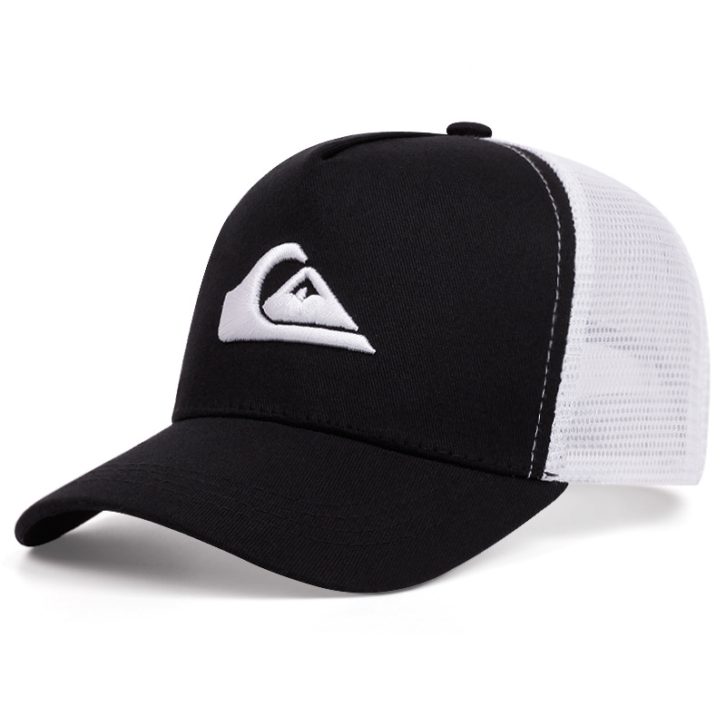 Unisex Simple Style Classic Style Color Block Printing Curved Eaves Baseball Cap display picture 8