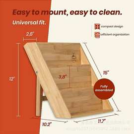 厨房分层置物架小瓶罐装茶叶盒展示架超市物品摆件售卖架折叠支架