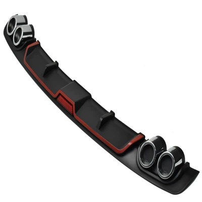 Other Car Modifications and Rear Bumper Protection Accessories - black-red-line
