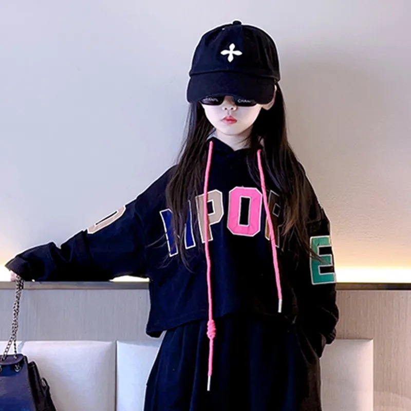 Spor Seti İlkbahar Sonbahar Sezonu 2023 Çevrimiçi Red Blast Big Boy Sokak Dansı Gevşek Çocuk ve Kız_voghion.com