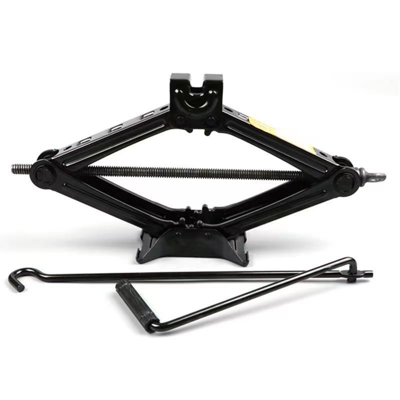 Car-Mounted 0kg Ton Tire Repair Tool, Labor-Saving Model, Small Hand-Cranked Scissor-Type 0kg Ton Wrench, Wholesale