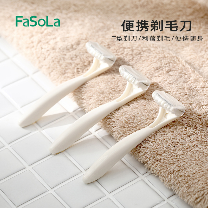 Fasola Manual Razor Razor Women's Armpit Hair Private Part Trimming Hair Removal Artifact Mini Portable Razor