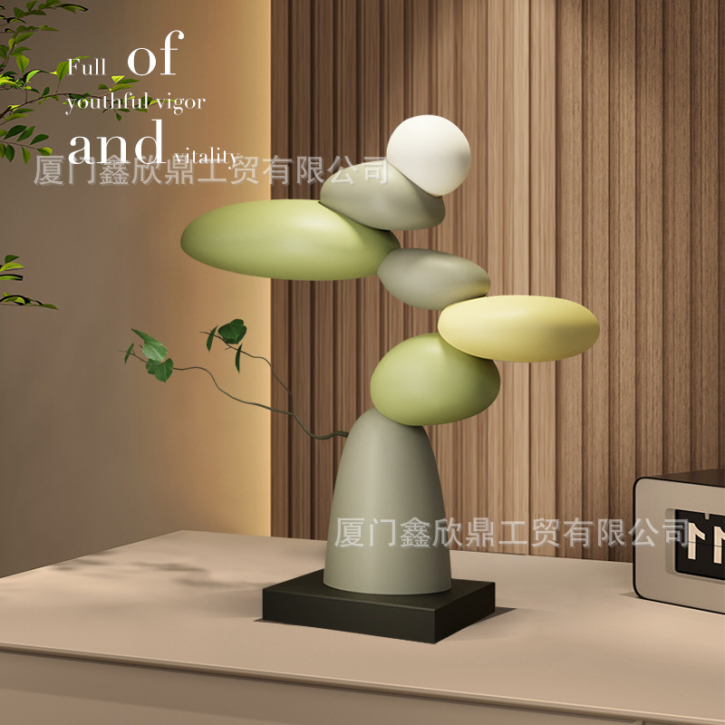 Lemon House Home Art Living Room Tv Cabinet Handmade Large Floor-Standing Ornament Light Luxury Good Fortune High-End