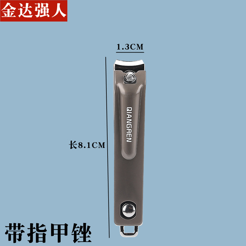 Cortaúñas fuertes cortaúñas oblicuo corte piel muerta cortaúñas puntiagudo solo tamaño grande pequeño adulto A6615