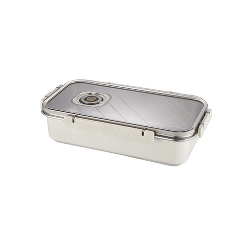 304 Stainless Steel Dumpling Box Refrigerator Preserving Chilling Box Multifunctional Sealing Rice Box Kitchen Large Capacity Preserving Box
