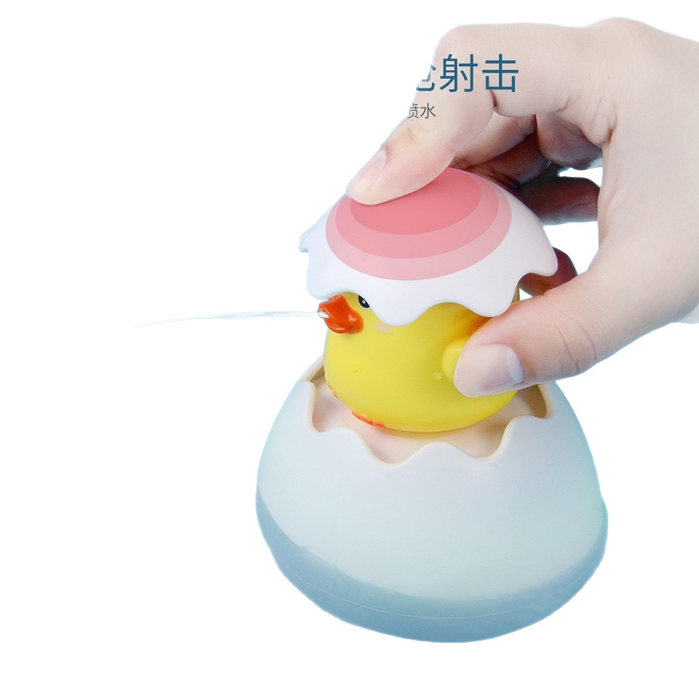 Ruby children's toy play in water, dinosaur, baby hygiene product for bath, water gun, internet celebrity 5