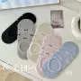 透气春夏波点短筒浅口袜