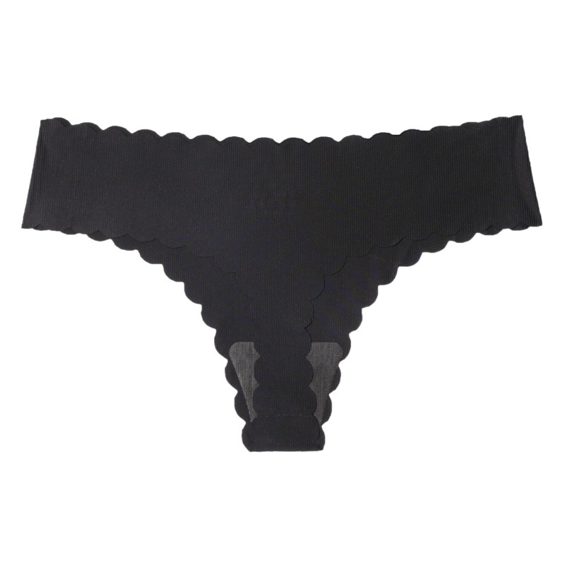 Cross-border exclusive for * foreign trade super elastic fitness sexy solid color underwear women's thin low waist T pants thong AliExpress Taobao