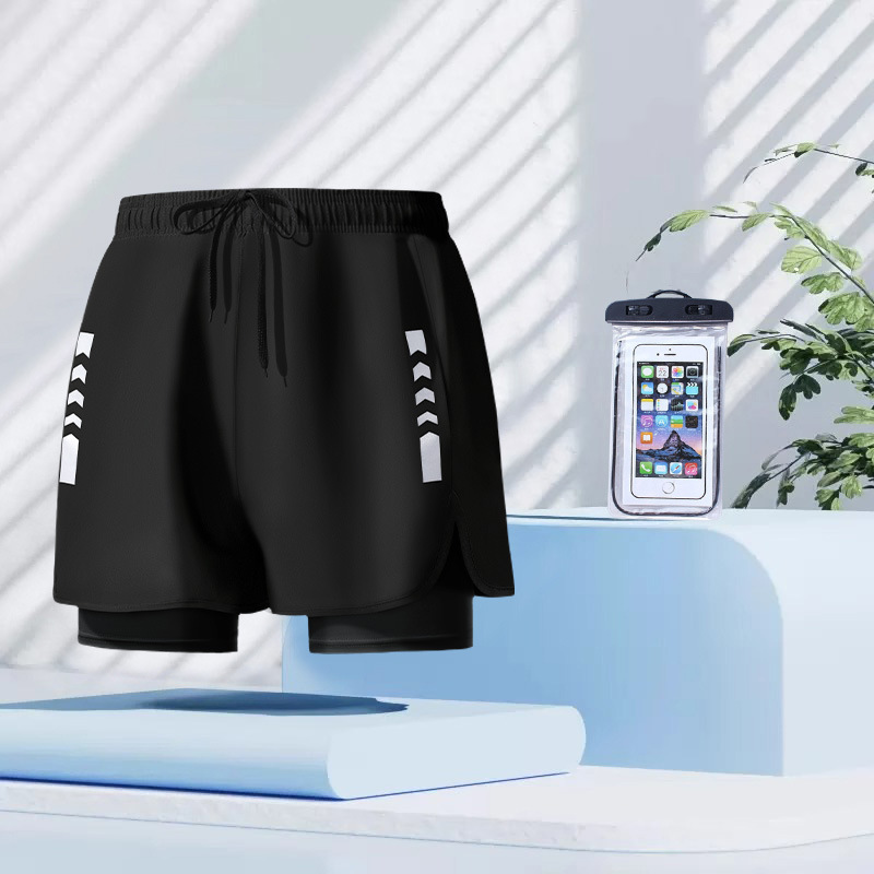 블랙 + 휴대폰 가방
