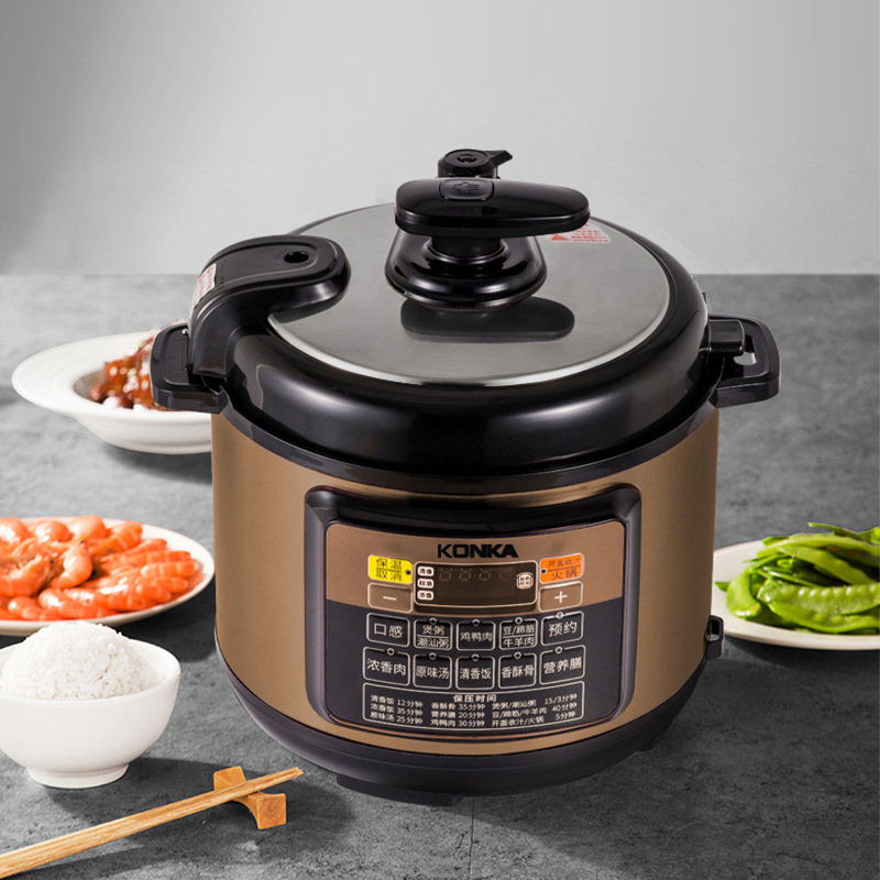 Konka Electric Pressure Cooker Home Smart 5L Large Capacity Electric Pressure Cooker Multi-function Appointment Voltage Cooker Manufacturer Wholesale
