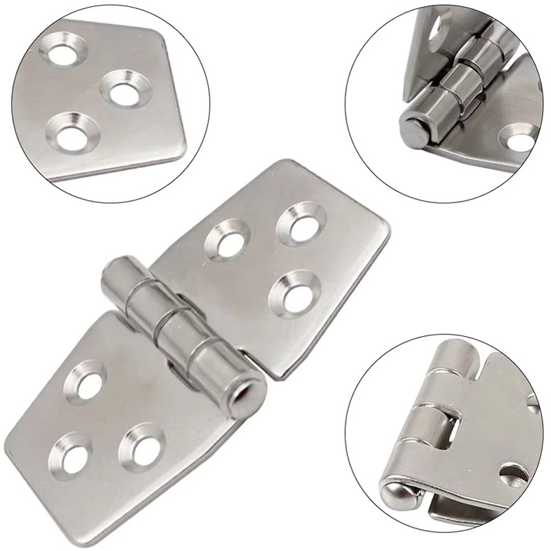 不锈钢工业铰链合页 冲压梯形合页 电柜箱铰链 配电箱控制柜合页